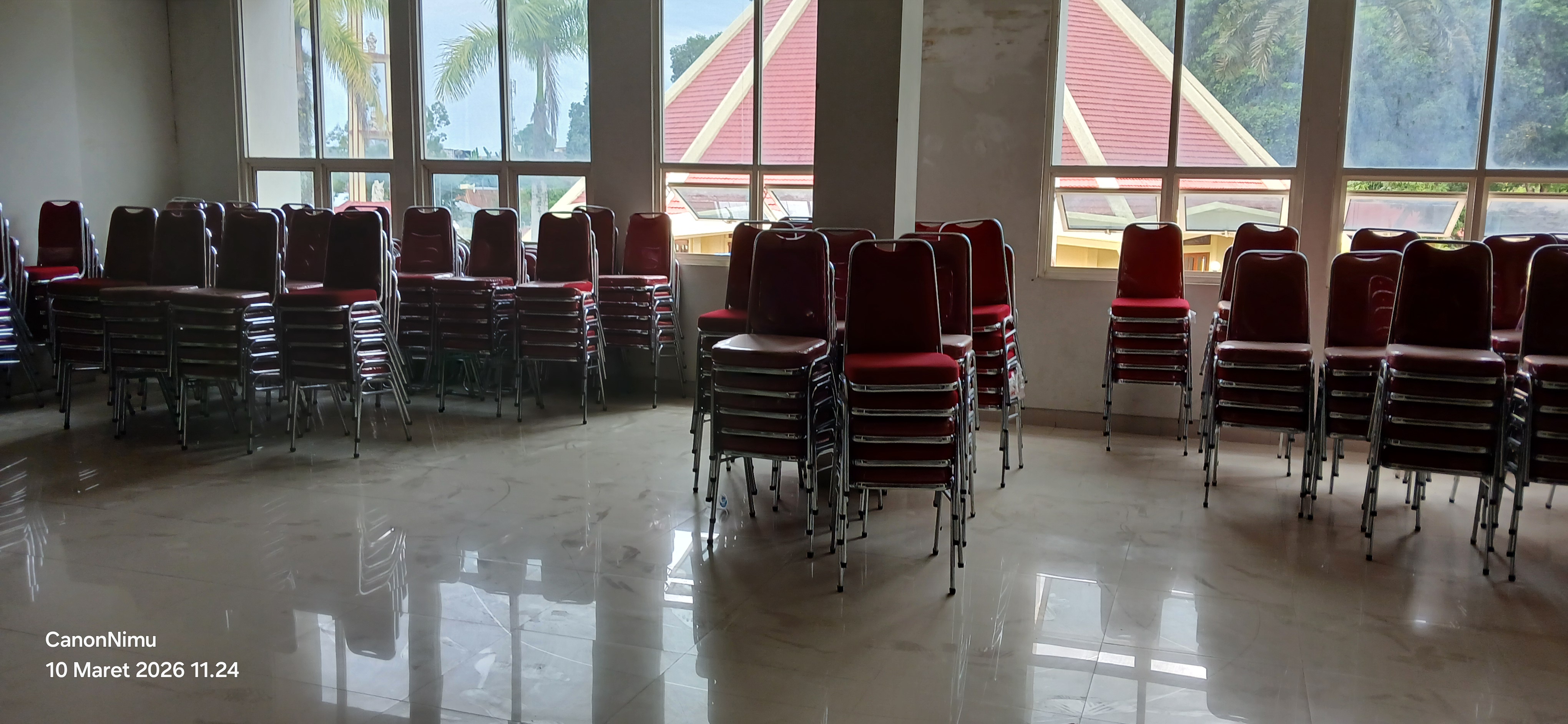 Dokumentasi Kursi Susun Stainles Pesta