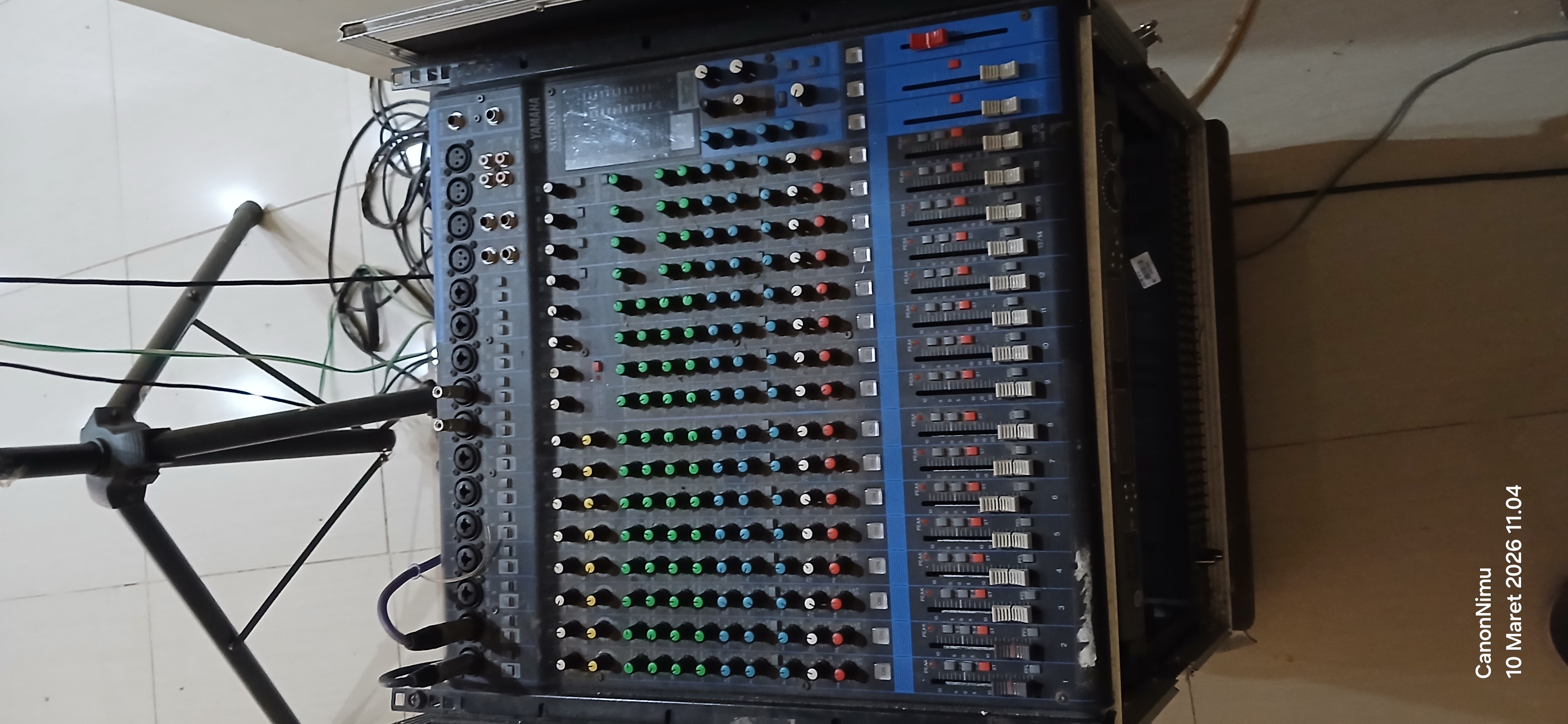 Dokumentasi Yamaha MG20XU mixing console