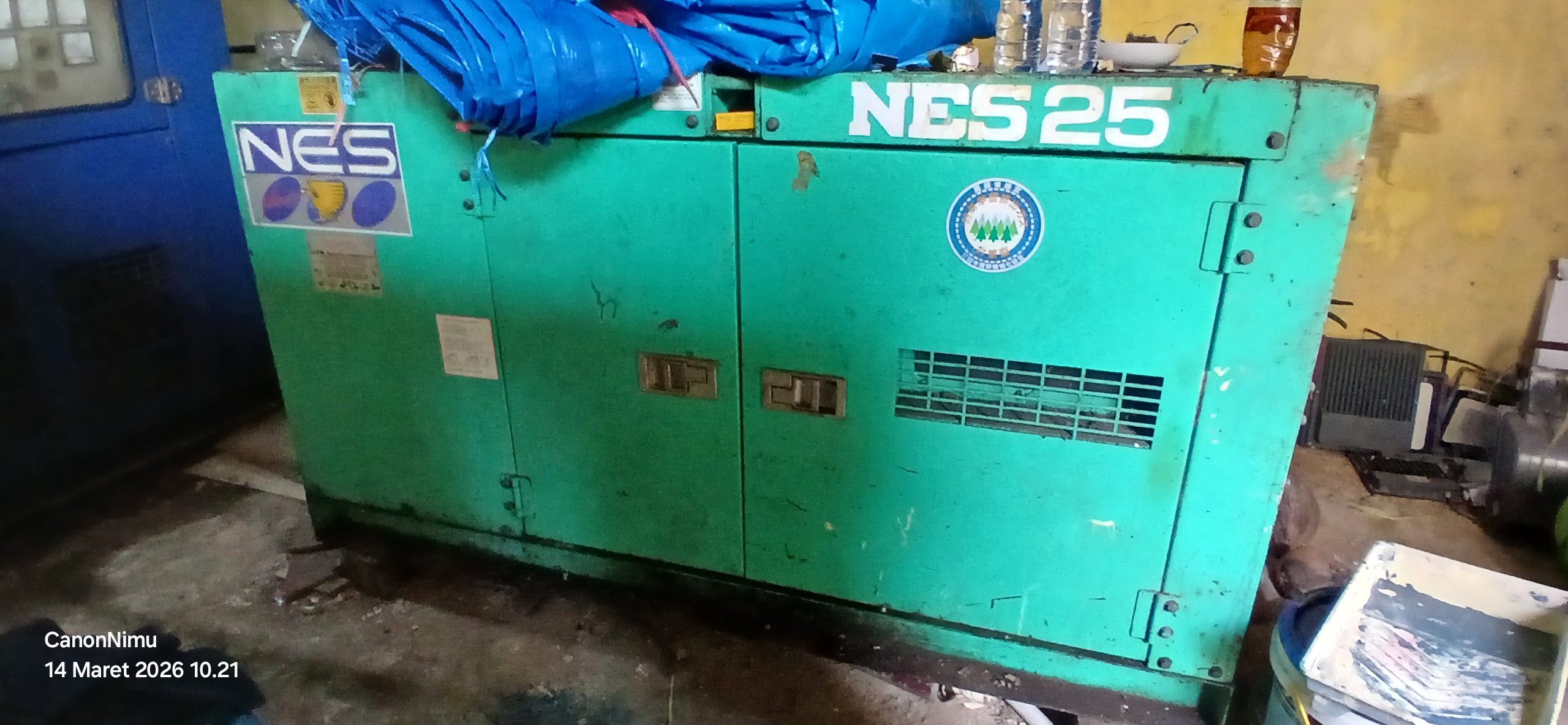 Dokumentasi Nippon Sharyo Genset Diesel NES25