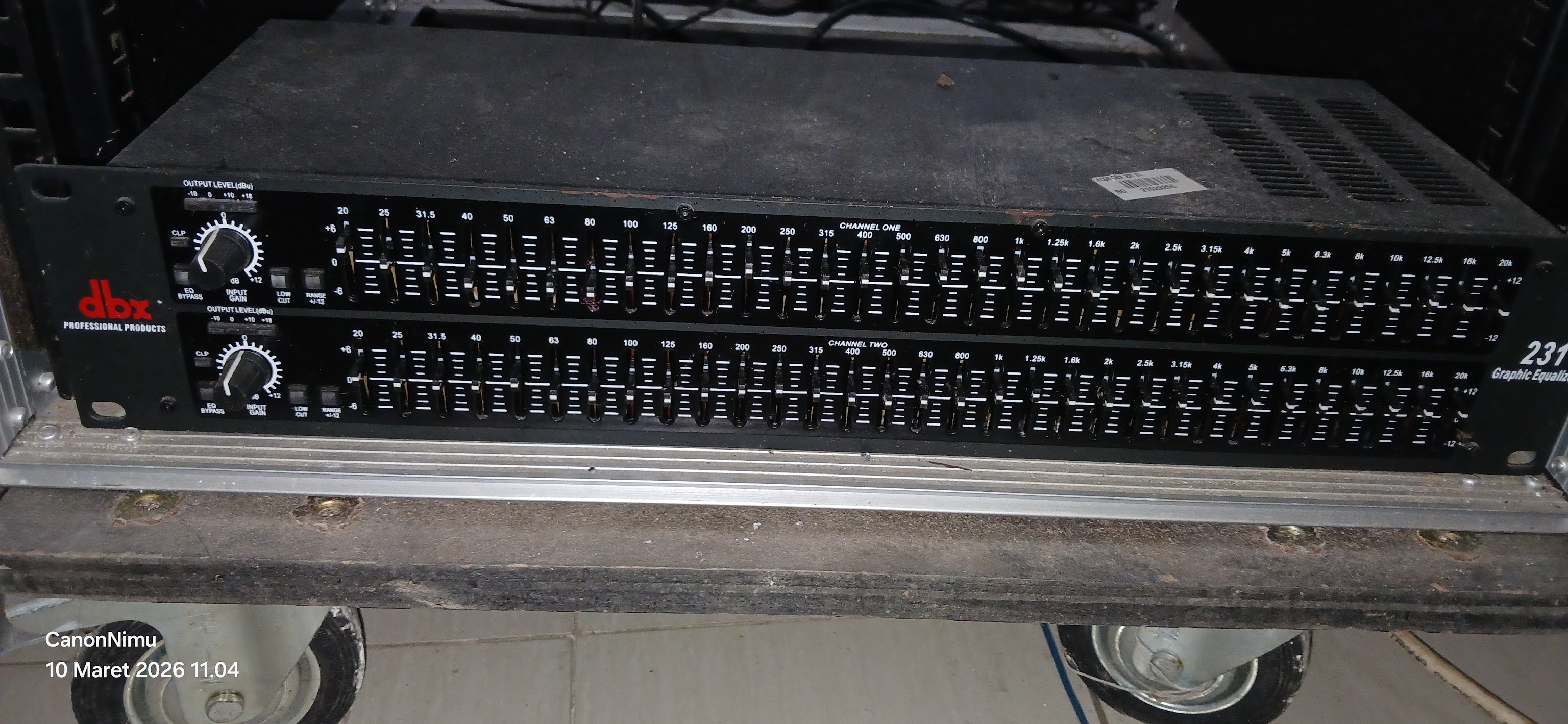 Dokumentasi Graphic Equalizer "dbx"