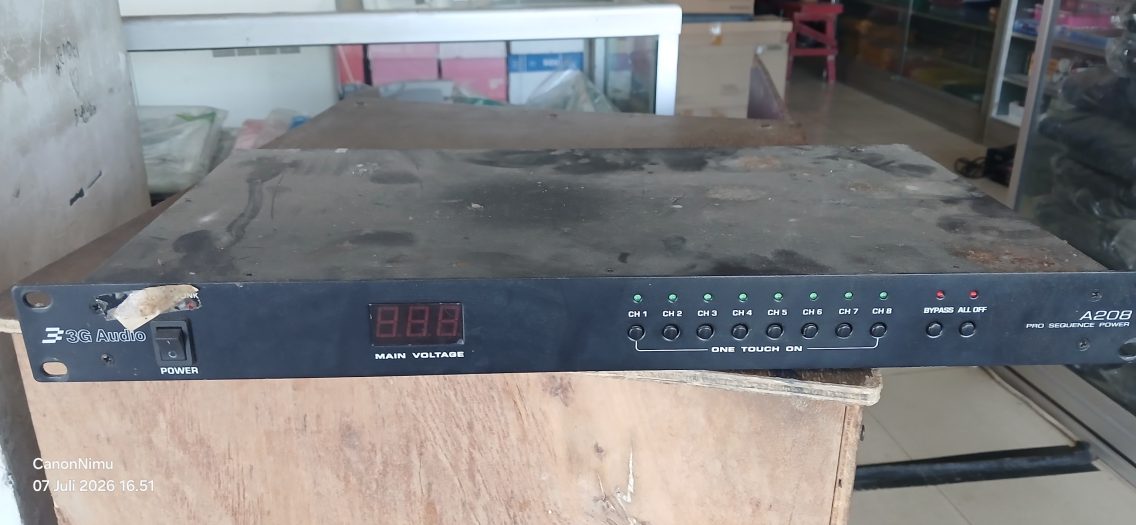 Dokumentasi Power Management / Sequencer 3G Audio A208