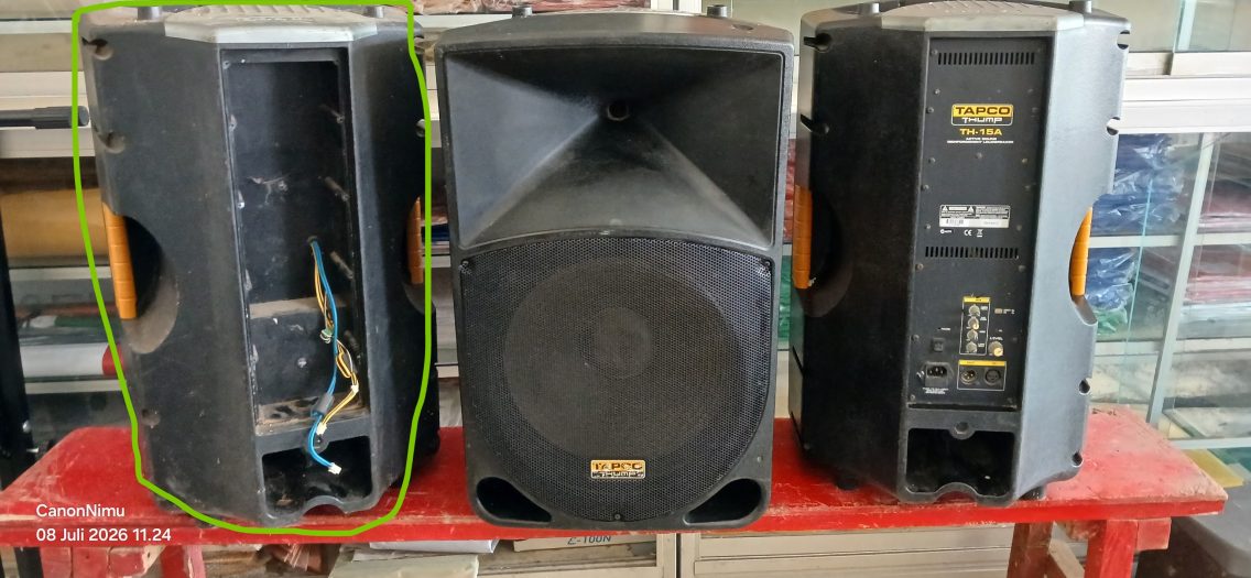 Dokumentasi Speaker Aktif Tapco TH-15A