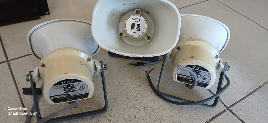 Dokumentasi Speaker Pasif TOA ZH-610SM