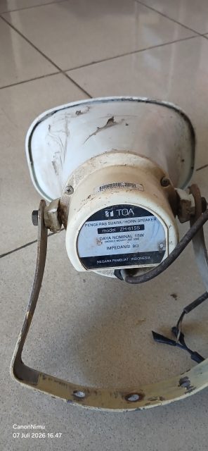 Dokumentasi Speaker Pasif TOA ZH-615S