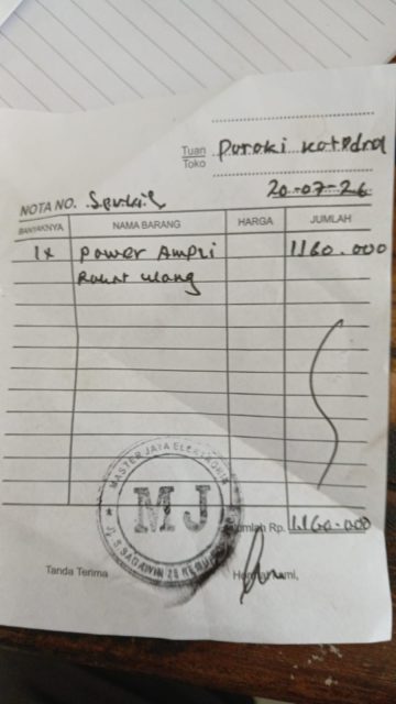 Dokumentasi proses 1